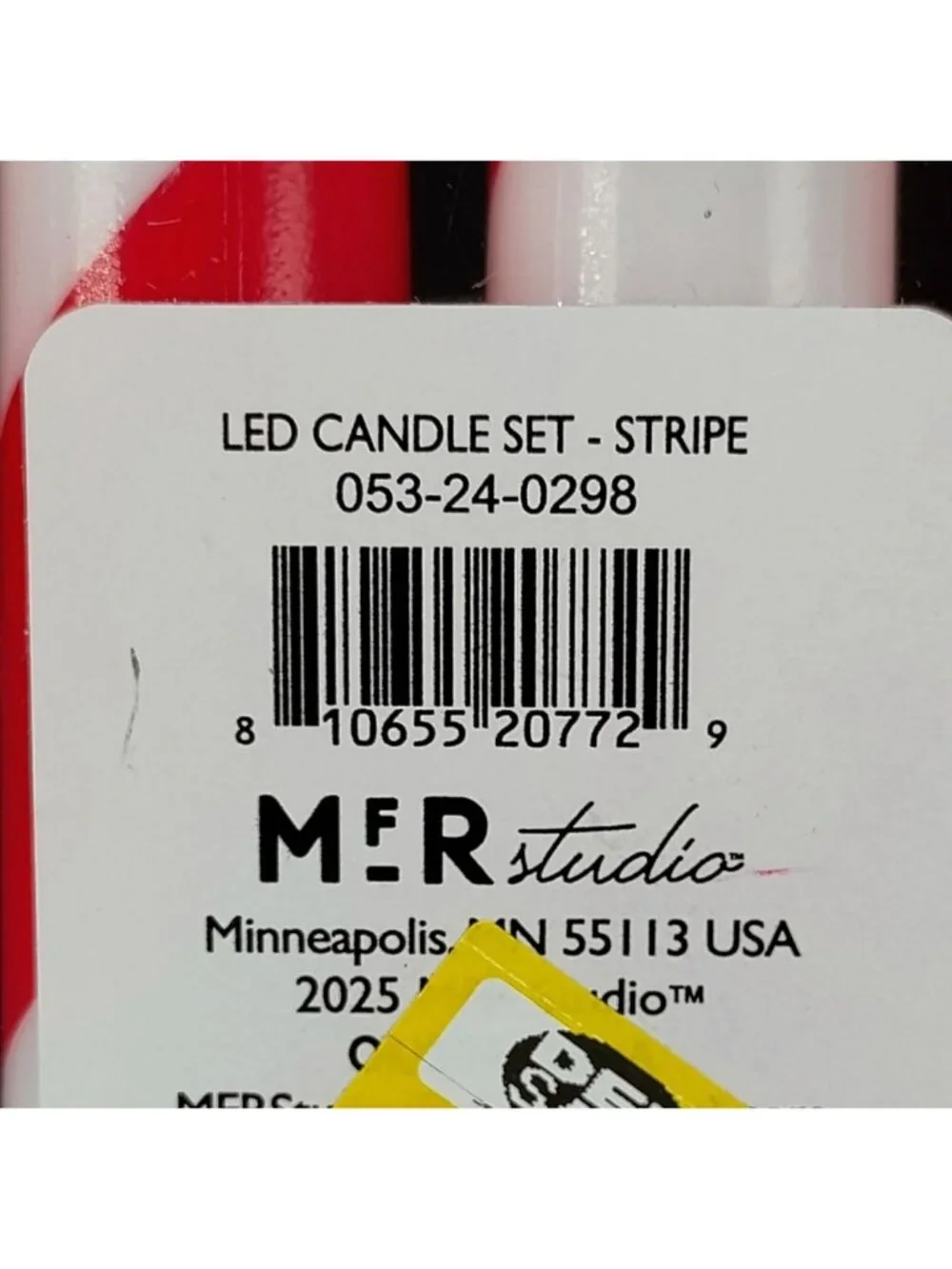 MFR Studio damaged packaging